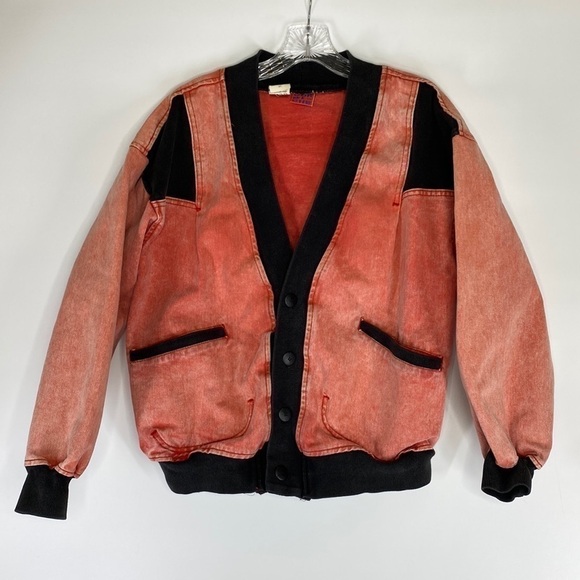 Coniche Jackets & Blazers - Vintage Corniche Faded Red Jacket Button Up Jacket Size Small 80s